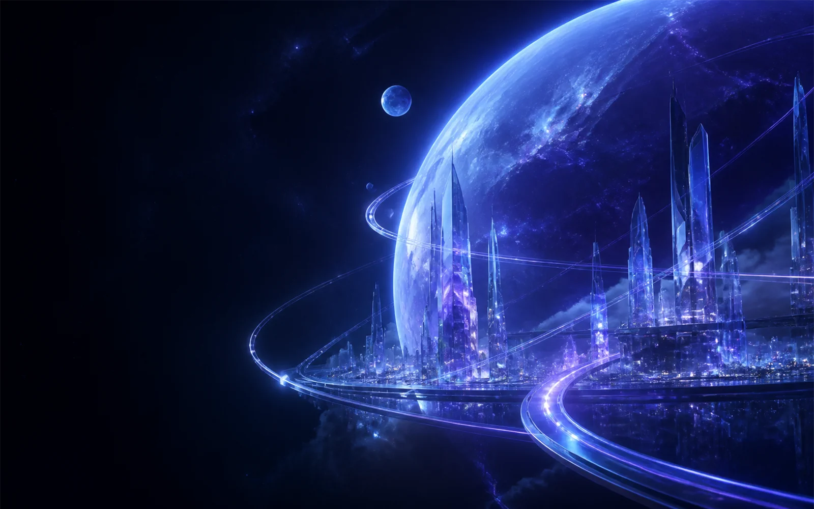 NovaWorks cosmic brand homepage design